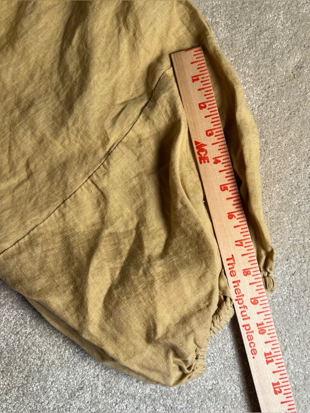 Magic Linen Julien 100% Linen Shirt Dress Button Front Tie Waist Casual L/XL - Picture 11 of 11